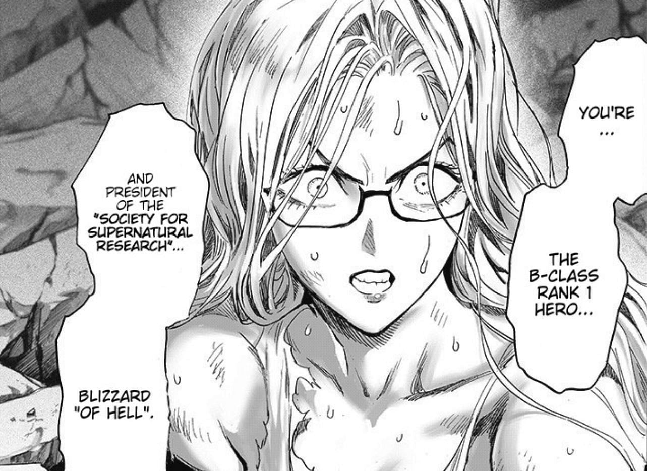 Psykos as seen in the One Punch Man manga (Image via Shueisha)